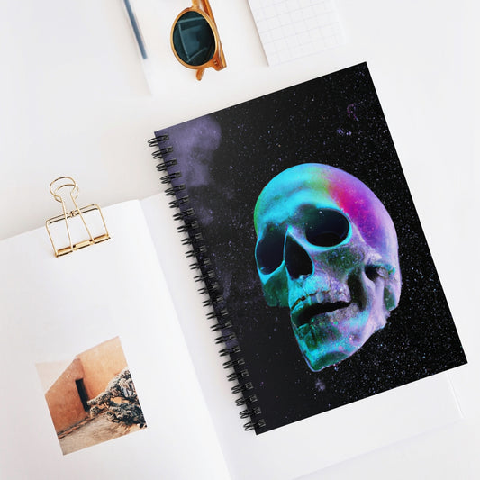 Fabulous Space Skull Notebook - etzart