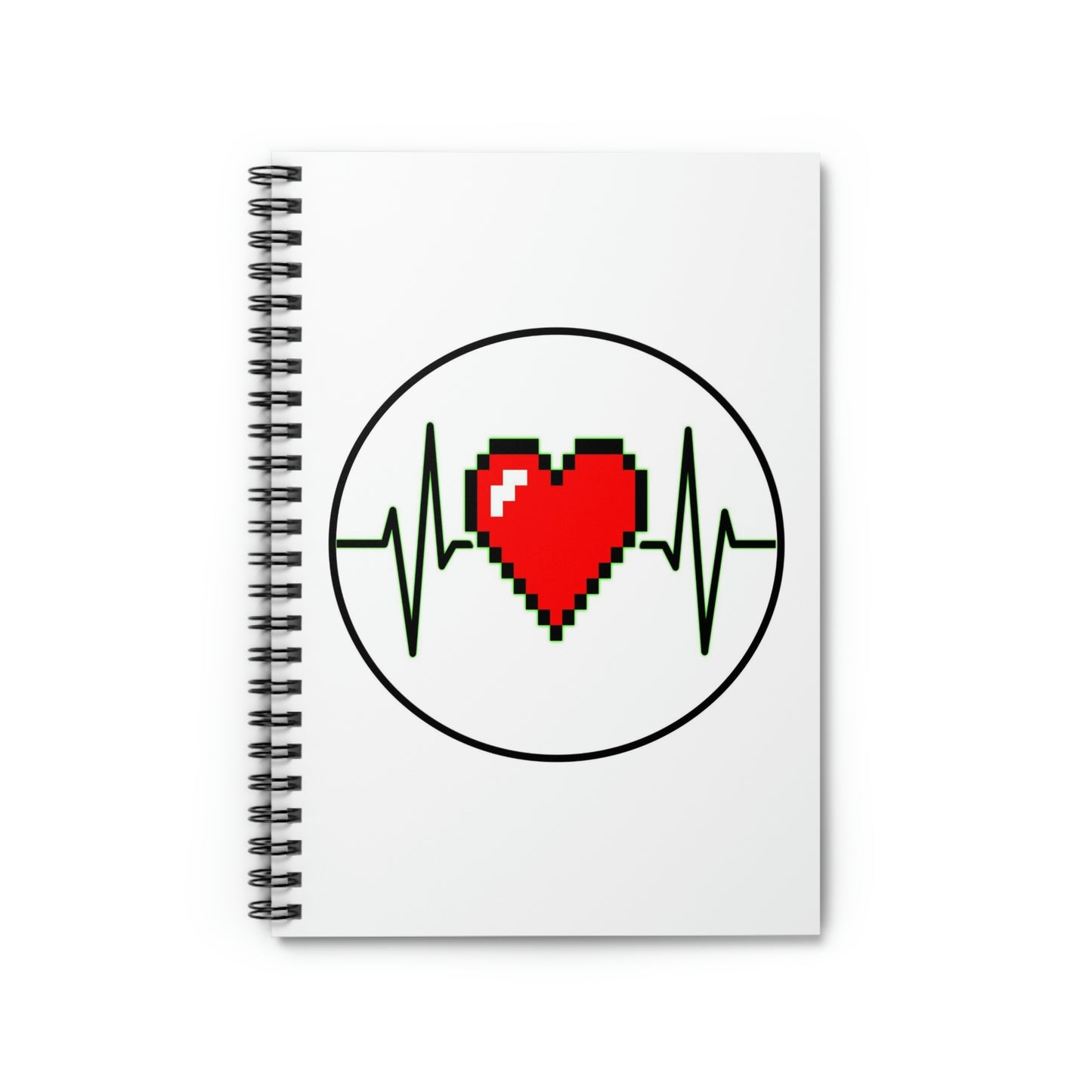 Heart of a Gamer Notebook - etzart