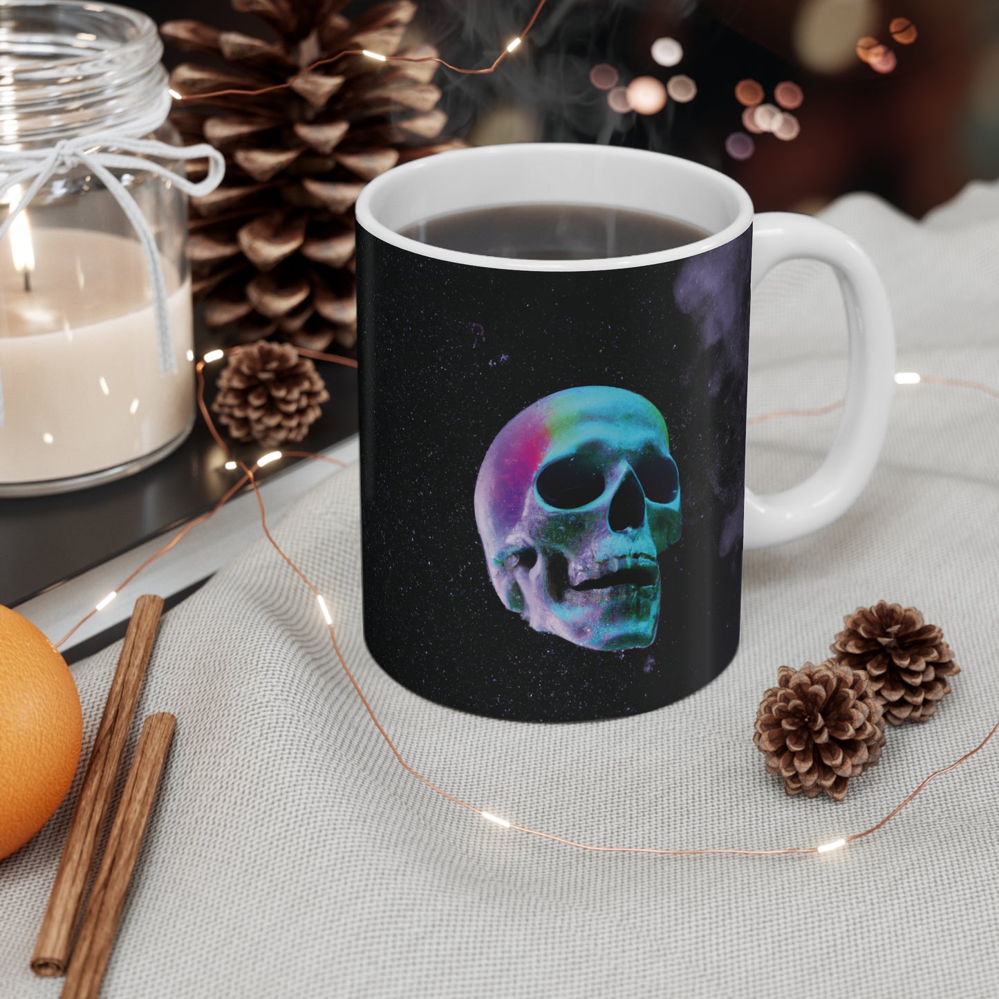 Fabulous Space Skull mug - etzart