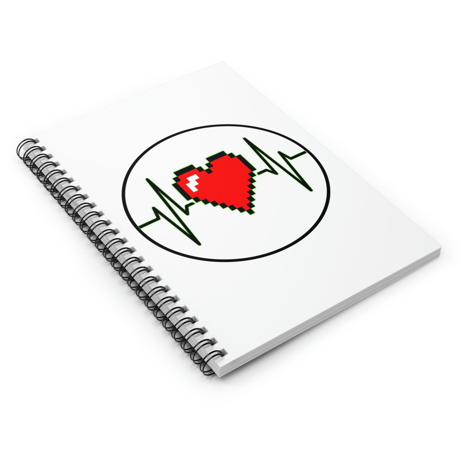 Heart of a Gamer Notebook - etzart