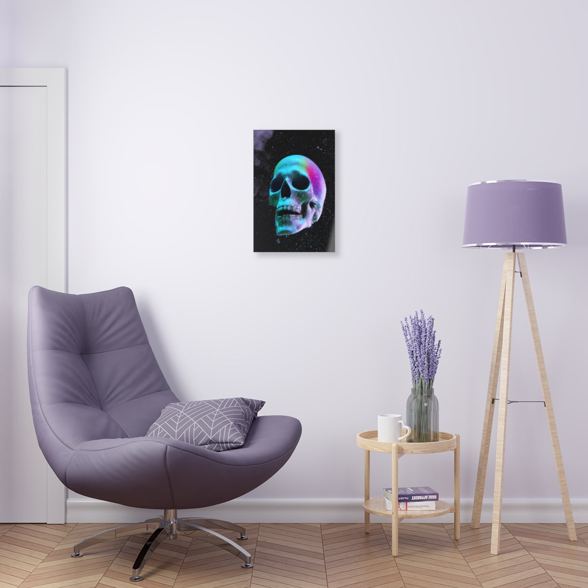 The Fabulous Space Skull Acrylic - etzart
