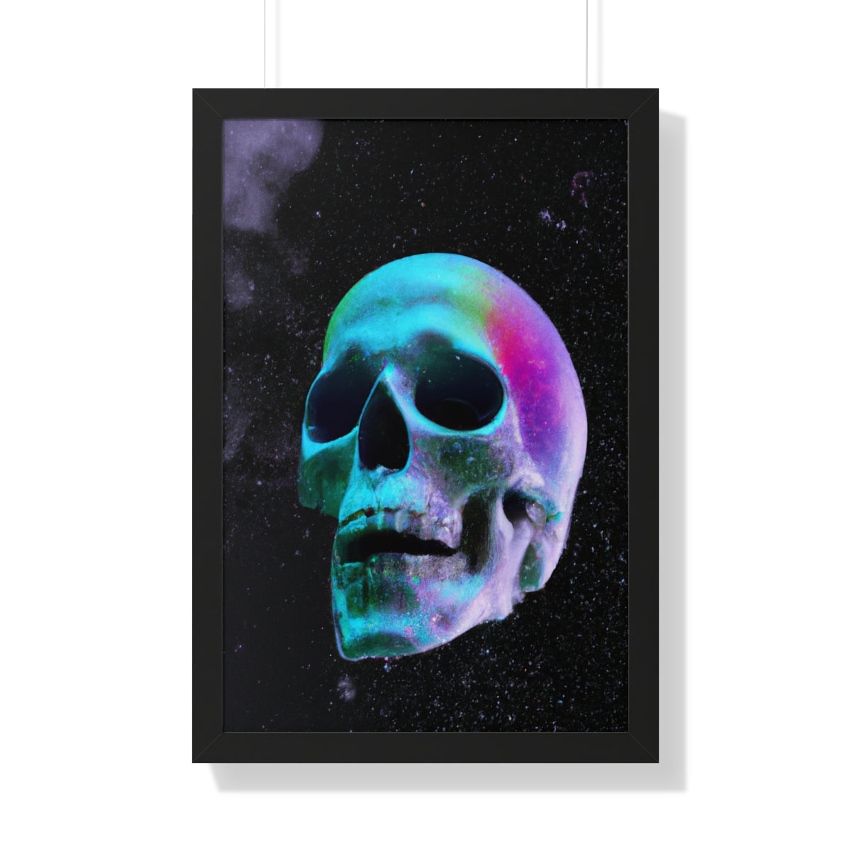 The Fabulous Space Skull Framed Poster - etzart